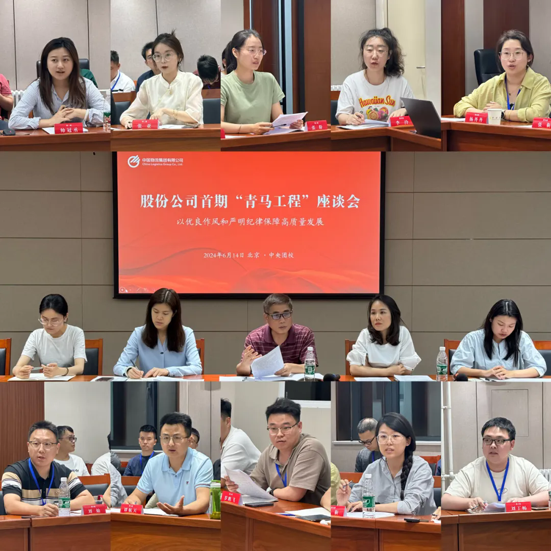 周島參加中國鐵物首期“青馬工程”培訓班第三期主題座談會